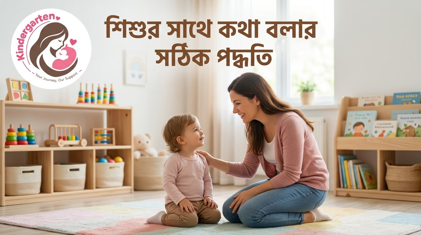 শিশুর সাথে কথা বলার সঠিক পদ্ধতি: ভাষা ও যোগাযোগ শেখানোর উপায়