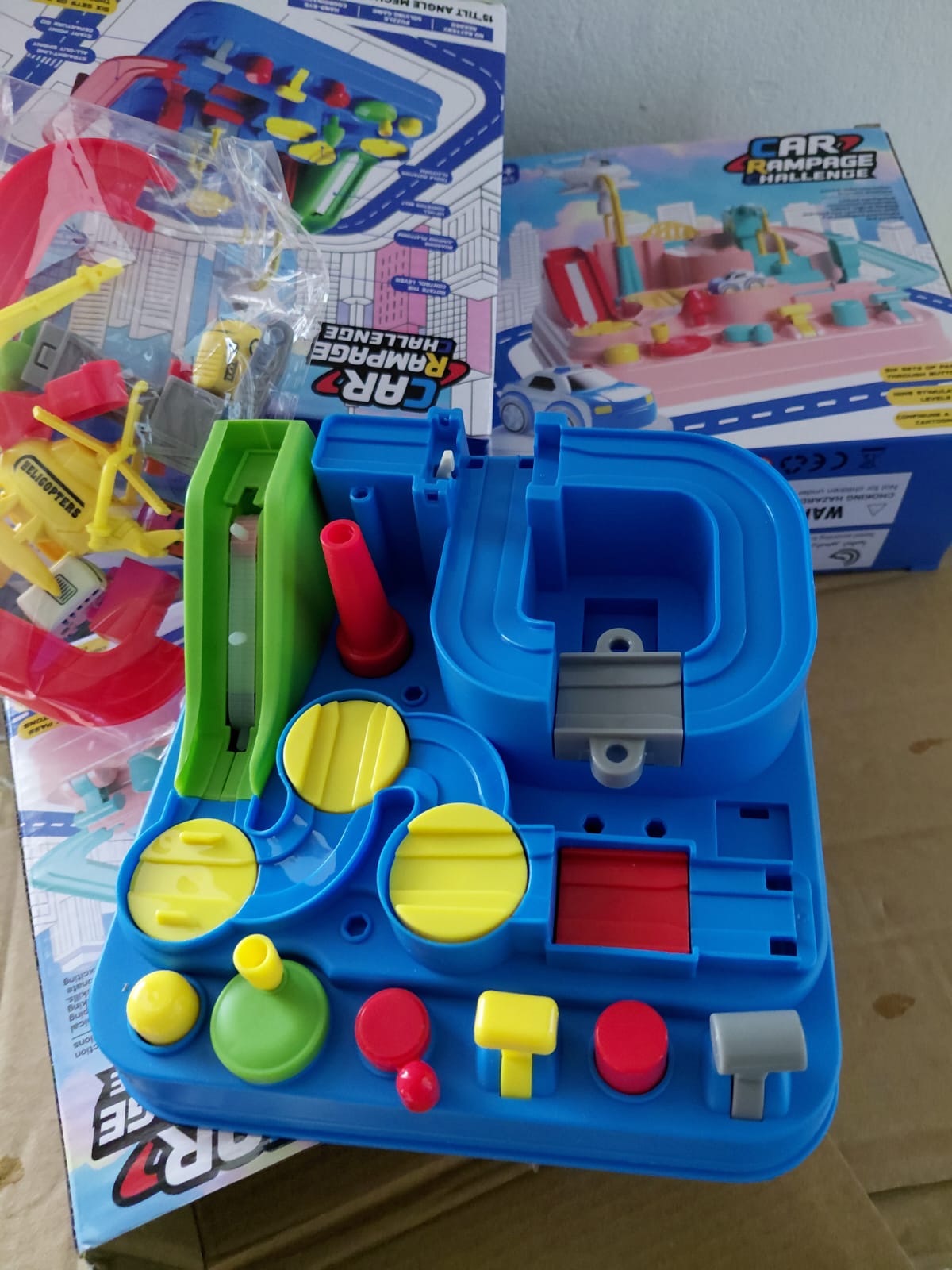 Baby City Rescue Adventure Track Car Toy