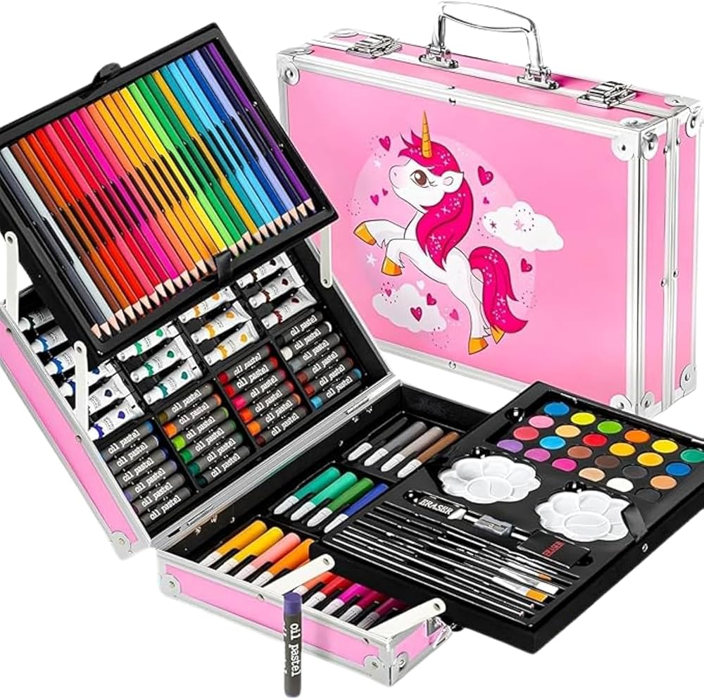 145 Unicorn Drawing Suitcase