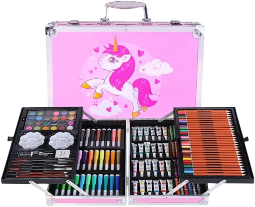 145 Unicorn Drawing Suitcase