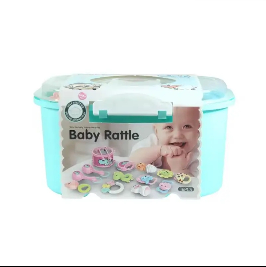Baby Rattle Set- Teething toys 16pcs