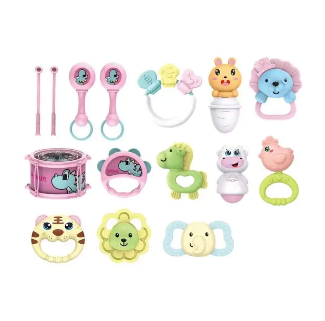 Baby Rattle Set- Teething toys 16pcs