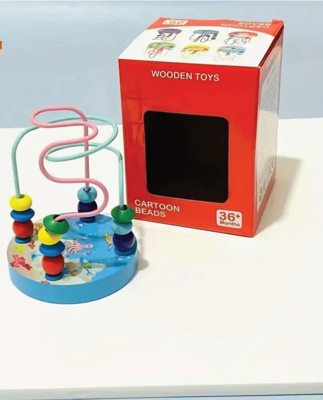 Wooden Cartoon Beads Toy (Mini)