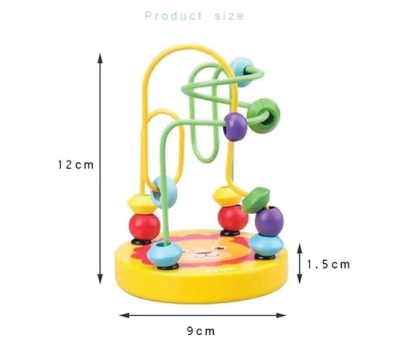 Wooden Cartoon Beads Toy (Mini)