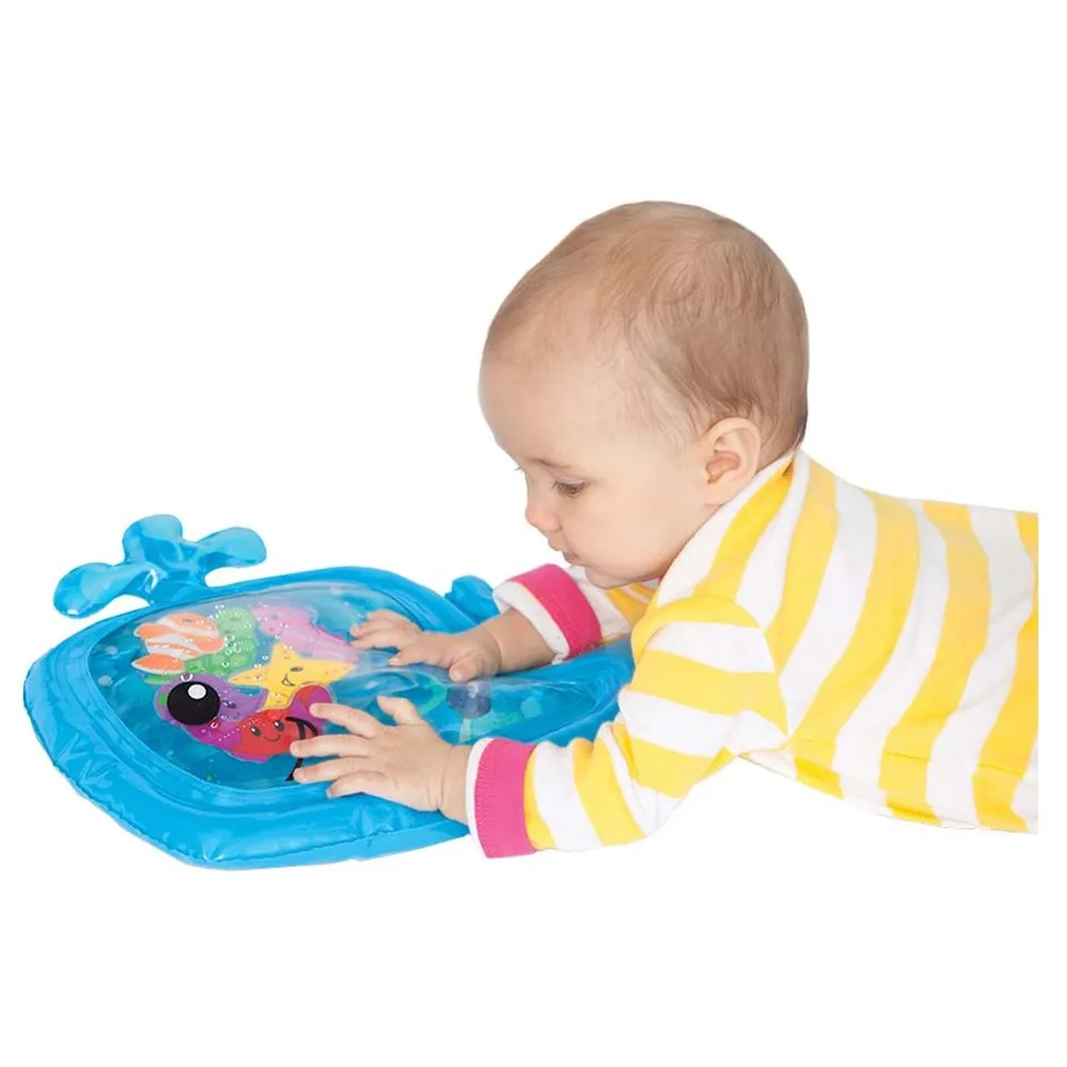 Infantino Sensory Whale Pat & Play Water Mat – Blue