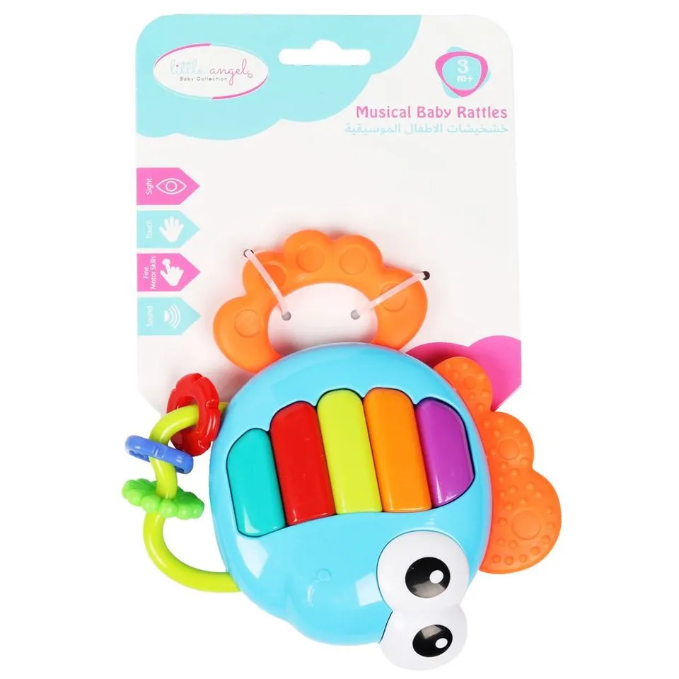 Little Angel Fish Design Baby Rattle Teether