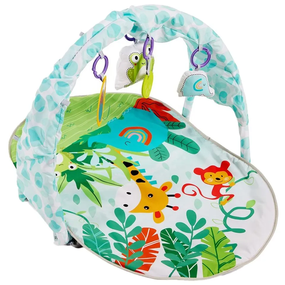 Little Learners Oval Activity Mat with 15 Toys