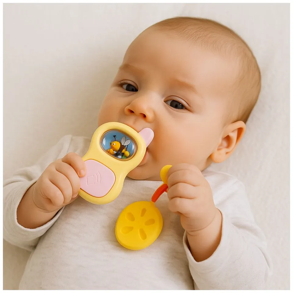 Huanger Baby Mobile Phone Rattle Toy