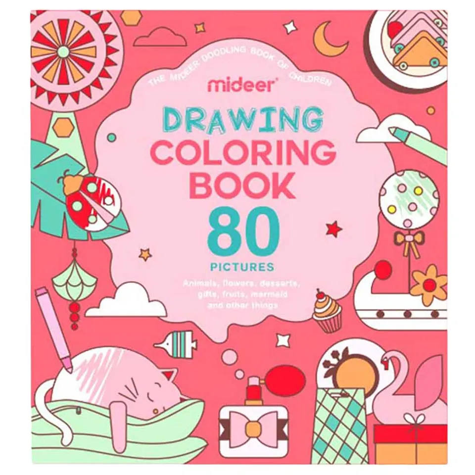 Mideer Colouring Book – Pink